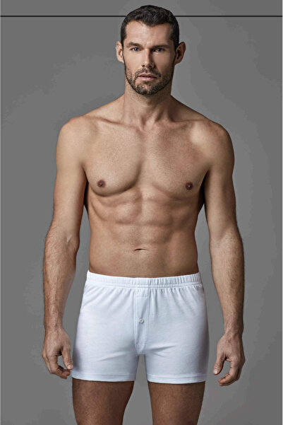 Dagi Erkek %100 Pamuk 4'lü Paket Penye Boxer