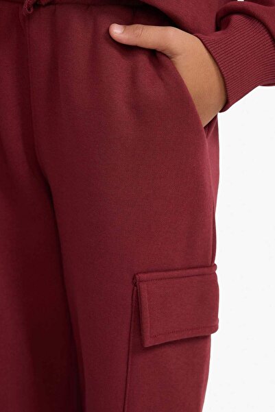 DeFacto Boy's Loose Fit Cargo Pocket Pack Elastic Waist Sweatpants G5372A825Wn