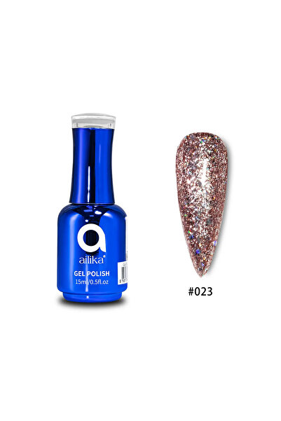 Ailika Glitter Oje Simli Renkli Kalıcı Oje 15ml