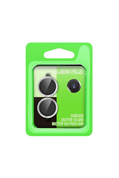 eco port Xiaomi Redmi Note 13 Pro 5g Raze Metal Camera Lens - Silver