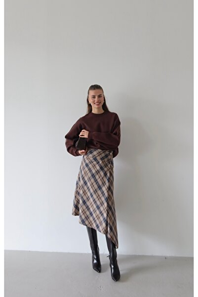 By ÖTE Yünlü ekose etek