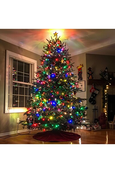 Led Christmas light installation, 100 m, 500 LEDs, indoor/outdoor, 8 games