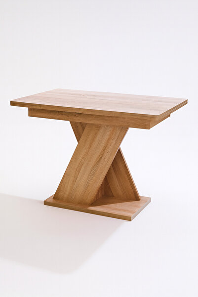 VENITIVO VINDEM CELOR INTELIGENTI Extendable kitchen table, rectangular, 4 people, bardolino oak, 104 /164.5 x 68 x 77.5 cm