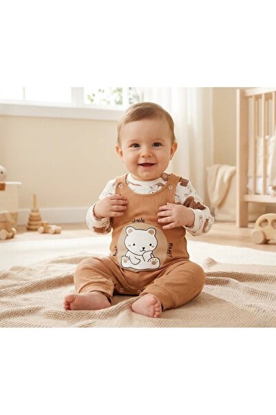 Luna Mia Baby AYICIK BASKILI BADİLİ SALOPET