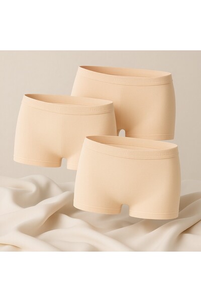 Lienna Modal 3 Pieces Women's Boxer Shorts L2İk2E5N