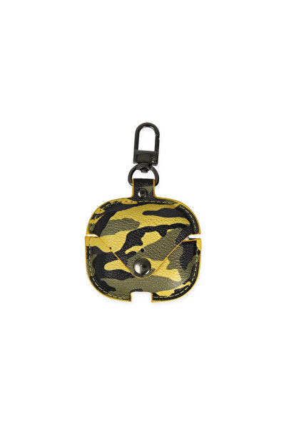 Marsilyan حقيبة Pro 2 (الجيل الثاني) حافظة جلدية مموهة - أصفر