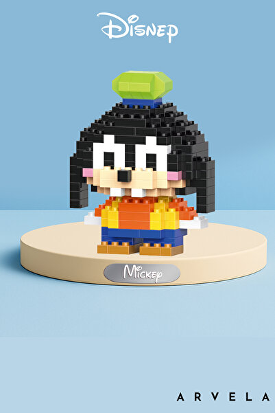 Arvela Disney Goofy Mini Blok Seti – Mikro Yapı Oyuncak Stil Sevimli Karakter...