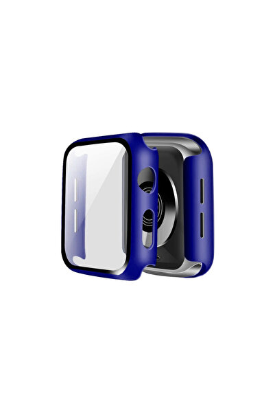 Marsilyan Watch 38mm glass case screen protector - navy blue