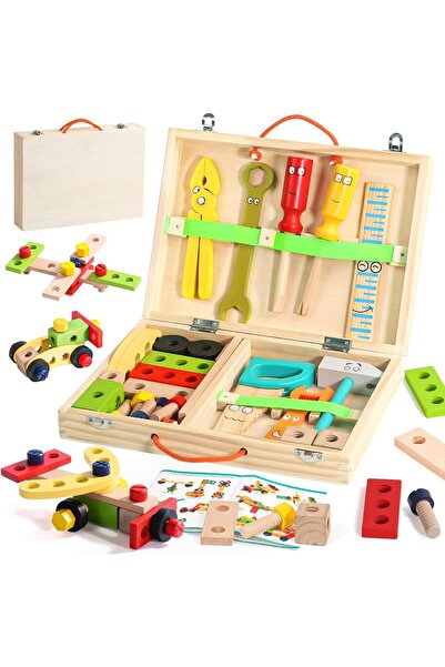 Junios Children's wooden tool kit - My First Tools (3+ years)