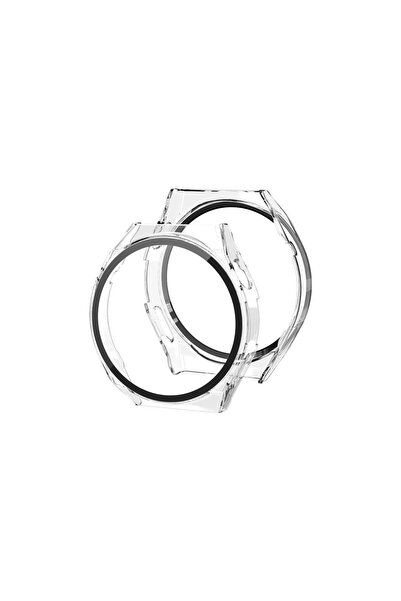 Marsilyan Huawei Watch Gt3 42mm Dota Glass Case Screen Protector - Transparent