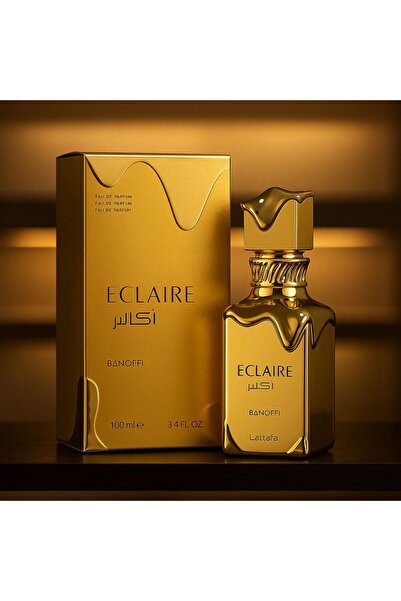 lattafa Eclaire Banoffi, the Golden Perfume with Sweet Notes that Leaves a Trace of Elegance