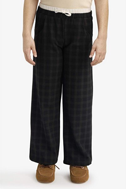 DeFacto Girl's Wide Leg Short Leg Poplin Pants G4687A825Au