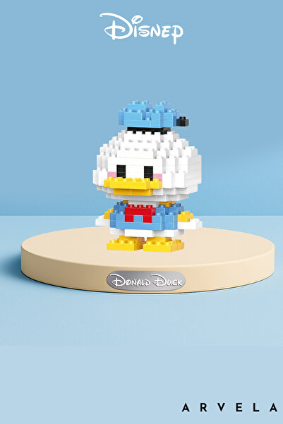 Arvela Donald Duck Bricks Mini Blok Figür – Disney Koleksiyon Oyuncak