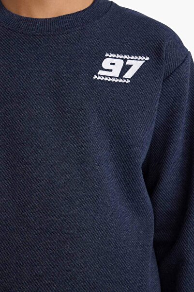 DeFacto Boy's 2-Piece Set Printed Sweatshirt Sweatpants G7180A825Cw