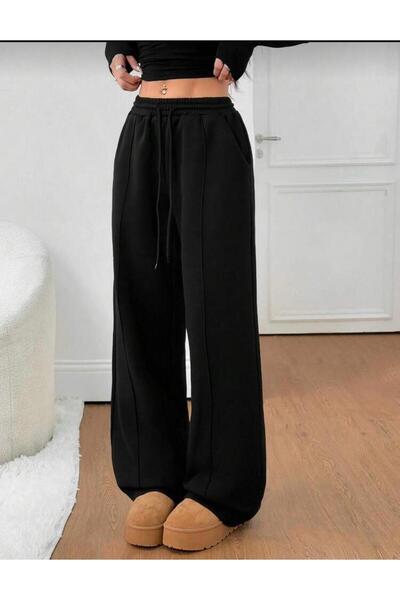 LACKH Sweatpants with Wide Legs, Comfortable Wear, Cimali Winter