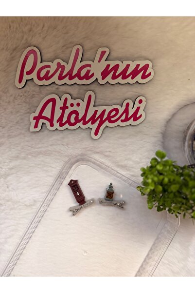 SOFT Дівчинка 3D-кліпса подвійна шпилька спеціальний дизайн годинникова вежа