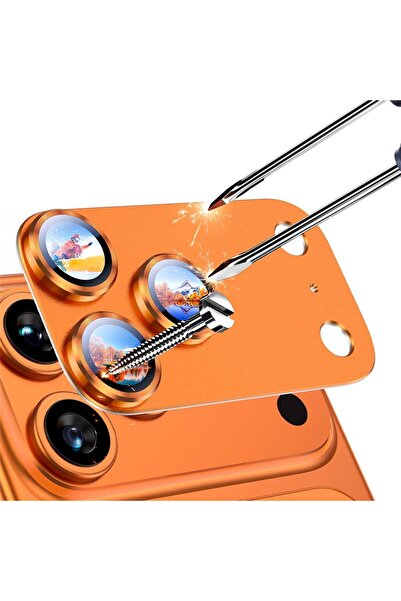 corcishop عدسة تحويل متوافقة مع آيفون 16 برو ماكس بمظهر كاميرا آيفون 17 برو م...