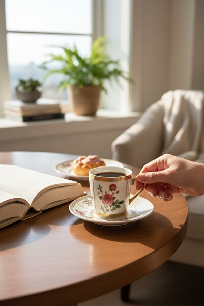 ROY KING 6 Piece Coffee Cup Set 90 Cc Yns 027