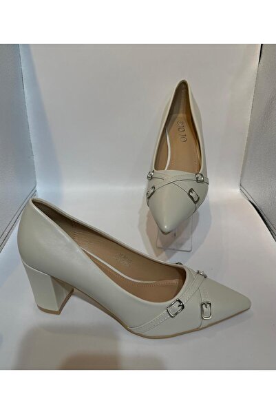 JOJO Women's shoes with a wide, comfortable heel, matte leather, and an elegant front design.