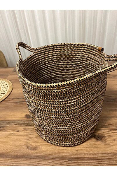 eftlyhome Jute, Toy Basket, Teddy Bear, Gift, Design, Room, Dowry Basket, Pet, Multi-Purpose Basket