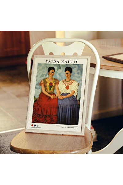 NinaStore Frida Khalo'nun İki Frida Portresi, Frida Kahlo Fotoğrafı, Meksika ...