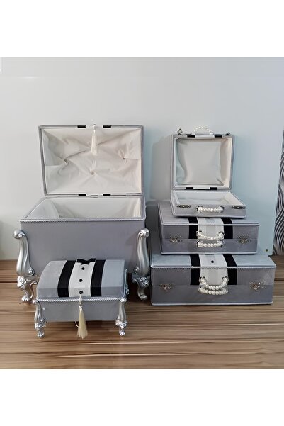 Sonem Çeyiz Promise Engagement Bundle Bride Wedding Groom Dowry Chest Set of 5 1315