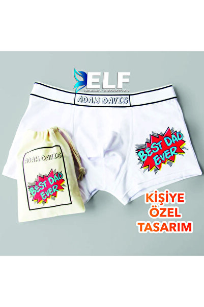 ELF REKLAM Kişiye Özel Sticker Desen Boxer