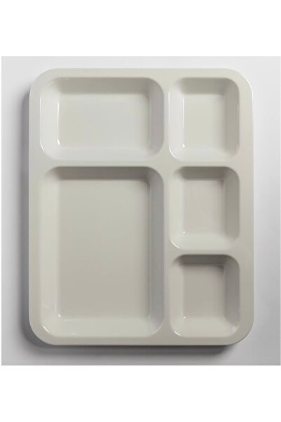 cc bin shihon 5-piece melamine breakfast plate, healthy and break-resistant, 33*28 cm