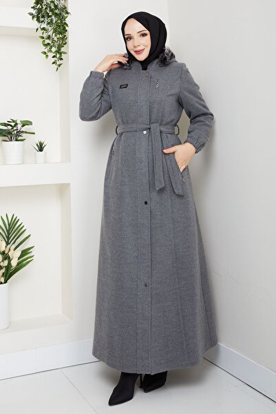 NİVA Giyim معطف كاجوال كامل الطول EA2025