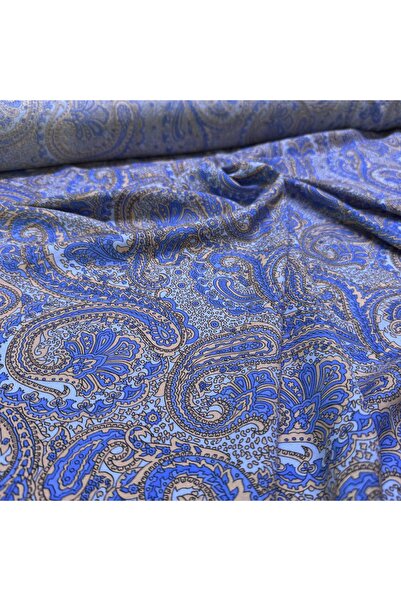 Yaren Ülker %100 Pamuk İthal Viskon Kumaş Dökümlü Şal Desen En 150 cm