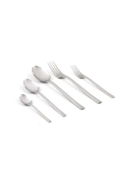 Asi Home 60-Piece Silver Stainless Steel Cutlery Set
