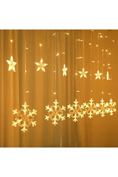 Go İthalat GÜN IŞIĞI - KAR TANE 3MT - FİŞLİ EKLEMELİ - FONKSİYONLU LUX SARKIT...