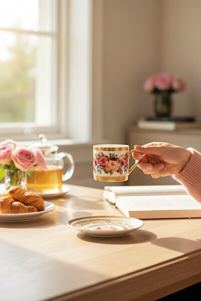 ROY KING 6'LI KAHVE FİNCANI 90 CC YNS 026