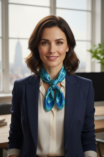 Pure Silk Atelier %100 Saf İpek Fular