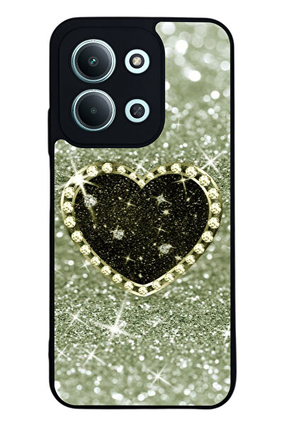 Aksel Kılıf Xiaomi Redmi 15C Uyumlu Baskılı, Mat Siyah,Yumuşak Silikon, Koruy...