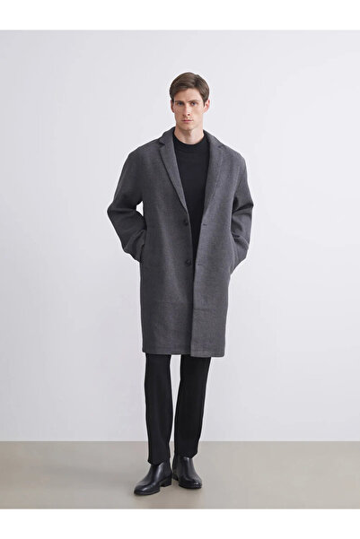 LC Waikiki LCW Vision Antracit Standard Fit Palton pentru bărbați