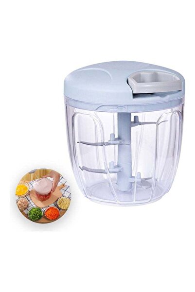 GENERIC4 Manual Food Chopper - Blue