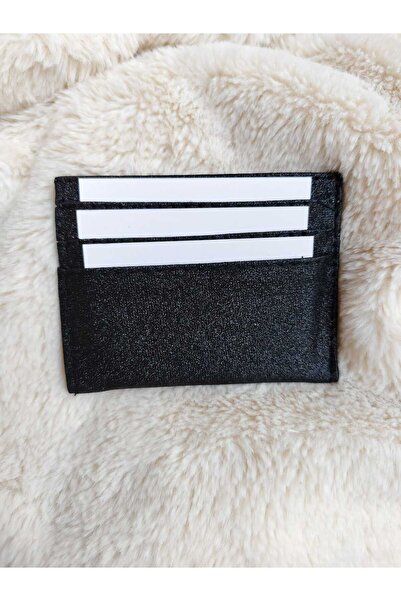 Tuel حامل بطاقة جليتر أسود