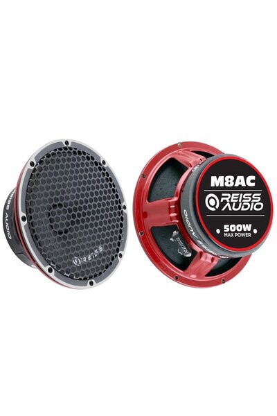Reis Audio RS-M8AC Oto Midrange 20cm 500 Watt (250 Rms) Kapaklı 2 Adet