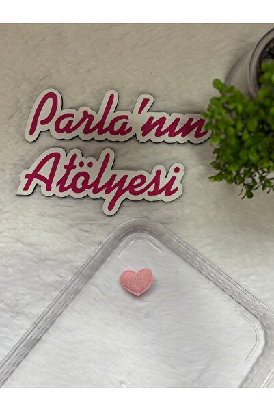 SOFT Kız çocuk klipsli saç tokası pembe kalp