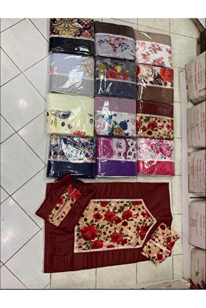 STAYILK DRESSES طقم صلاة سجادة وإسدال وبيت مصحف