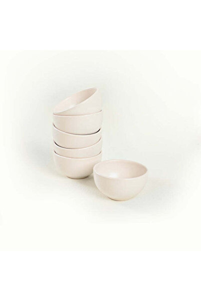 Asi Home 6-Piece Bowl Set, White, 100% Ceramic, ST 101106 F 022 A by