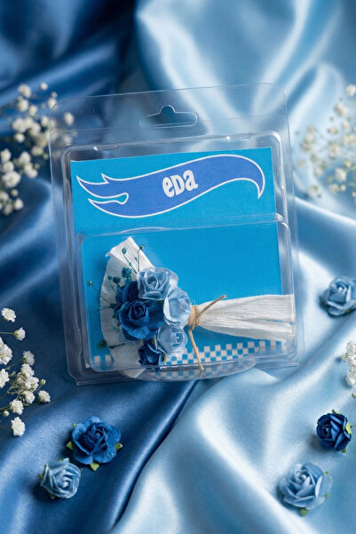 Hayali Çizgili Kişiye Özel İsimli Mini Buket- El yapımı Dekoratif Hediye