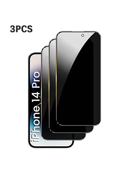 no markte 3-Pack Privacy Screen Protector for iPhone 14 Pro 6.1-inch, Anti-Glare Anti-Spy