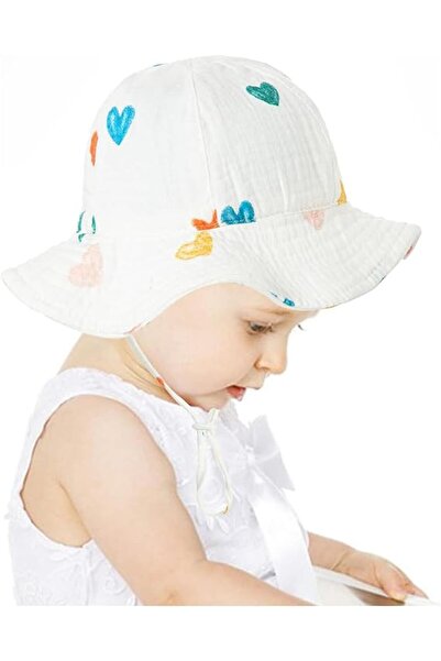 Generic قبعة شمس للأطفال الصغار ذات حافة عريضة — قبعة شاطئ دلو قابلة للتعديل ...