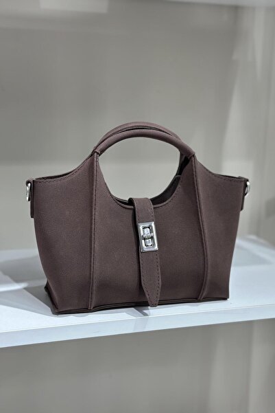 Trend Marfa Suede Fabric Hand Shoulder Bag
