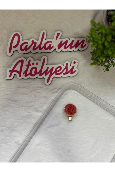 SOFT Дівчача шпилька для волосся з кліпсою у формі кавуна