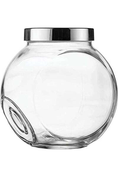 GENERIC4 Ionto glass food storage containers with airtight lid, transparent, 10 cm