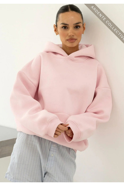 Arz giyim Ardente Collective Pink Oversized Sweatshirt