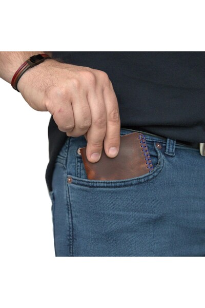 ELYK Creation Wallet, made of genuine leather, Jack M